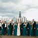 Wedding Party at Bridgeport Art Center in Chicago