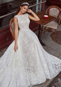 Calla Blanche 124117 Latrice A-Line Wedding Dress