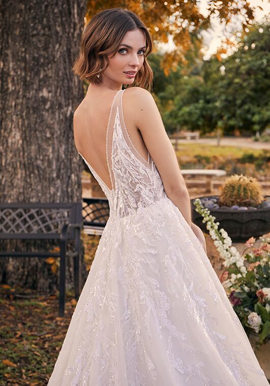 Casablanca Bridal Style 2528 Betty A-Line Wedding Dress - 5