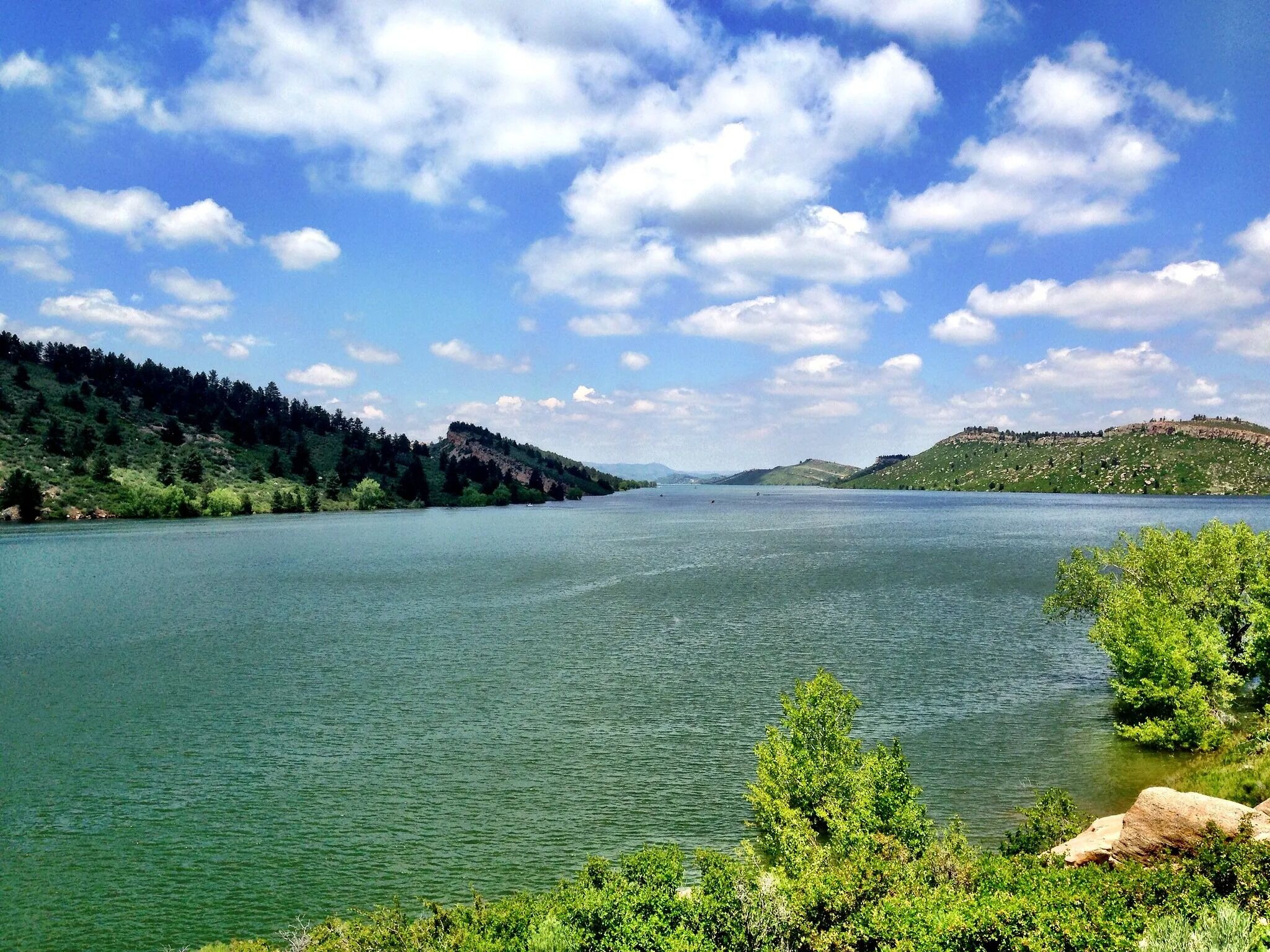 Picture of Horsetooth Reservoir