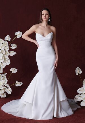 Justin Alexander Halsey Mermaid Wedding Dress