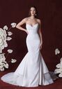 Justin Alexander Halsey Mermaid and Trumpet Wedding Dress - thumbnail - 1