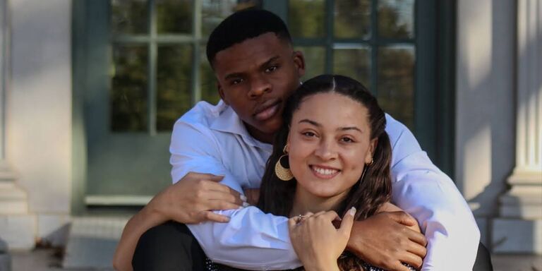 Gabrielle & Katiso Home Page Banner