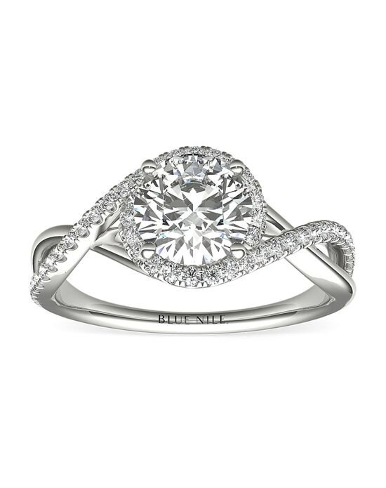 Blue Nile Round Cut Engagement Ring - 1