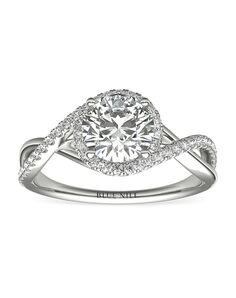 Blue Nile Round Cut Engagement Ring