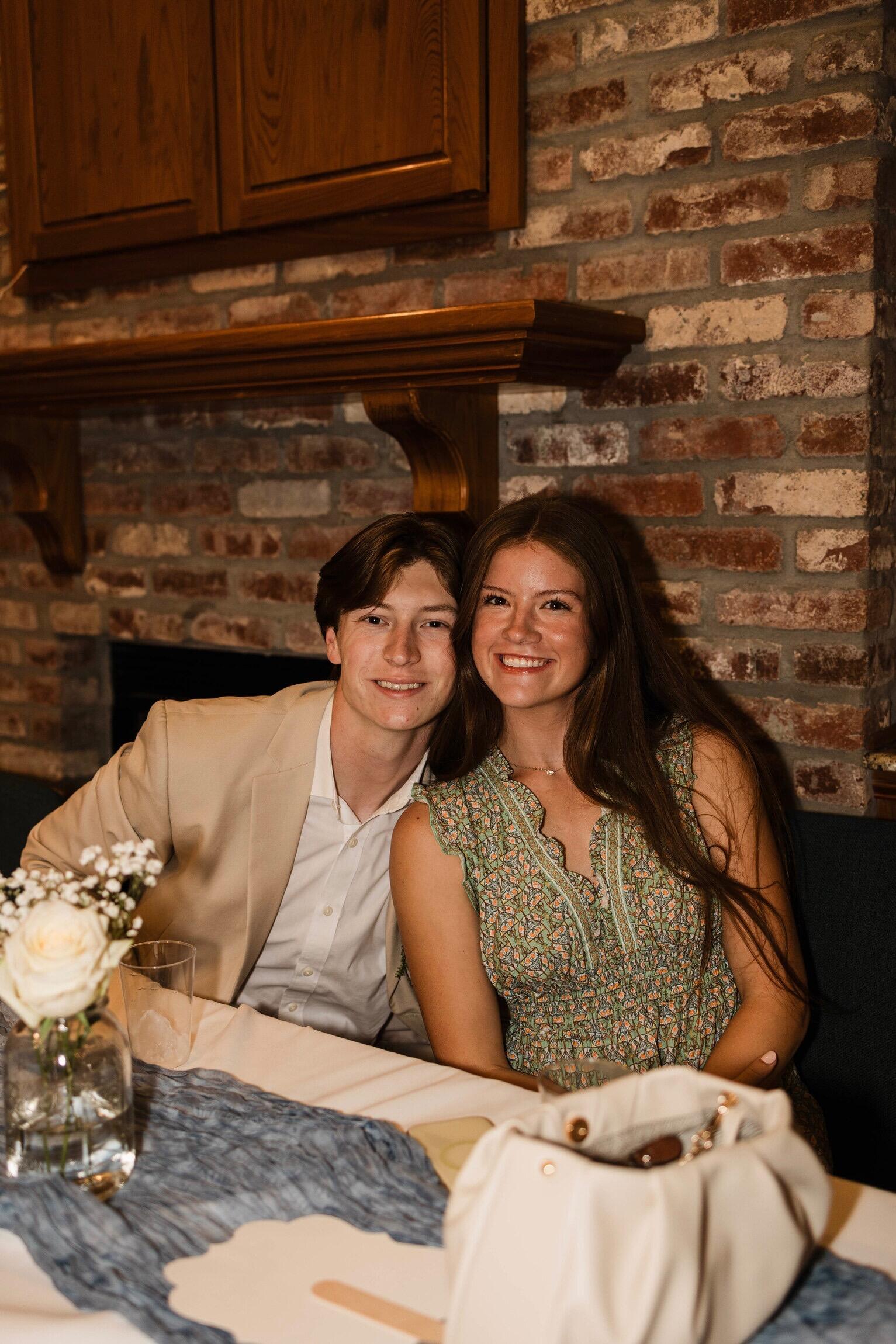 Beau was a groomsman in our friends' wedding!