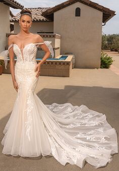 KITTYCHEN Couture ALEXA, K2545 Fit-and-Flare Wedding Dress