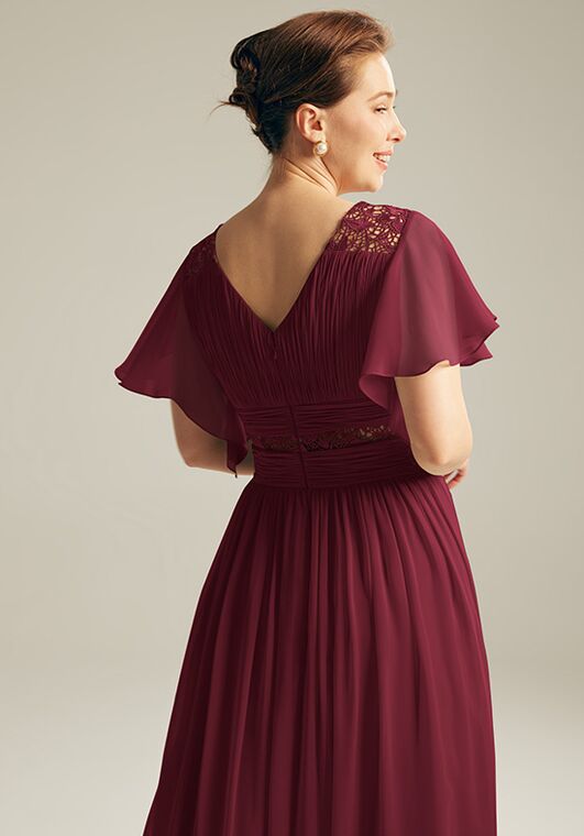 AW Bridal AW Marion Dress Red Mother Of The Bride Dress - 3