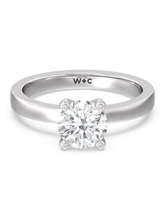 With Clarity Classic Princess, Cushion, Emerald, Radiant, Round, Oval Cut Engagement Ring