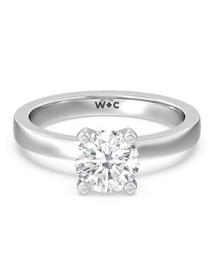 With Clarity Classic Princess, Cushion, Emerald, Radiant, Round, Oval Cut Engagement Ring