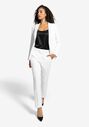 Generation Tux Women's White Suit Pantsuits and Separates Wedding Dress - thumbnail - 5