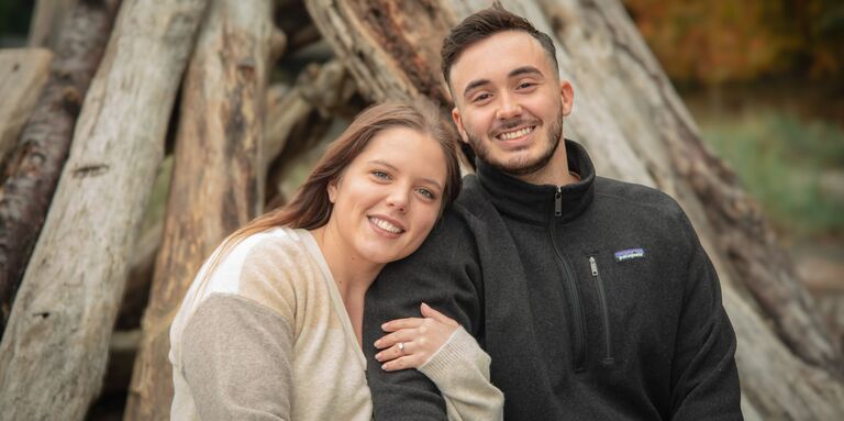 Emily & Justin Home Page Banner