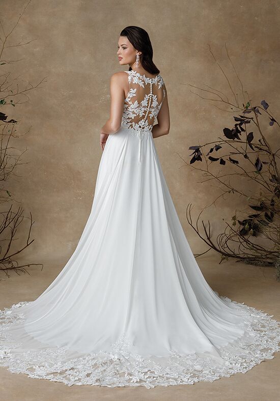 Justin Alexander Genevieve A-Line Wedding Dress - 1