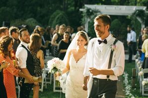 Bride and Groom Recessional