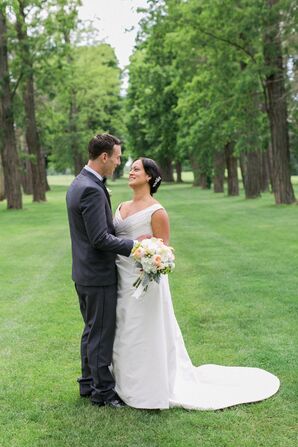 Classic August Jones A-Line Gown