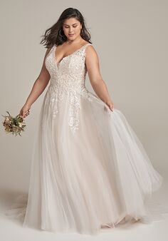 Rebecca Ingram EMILY LYNETTE A-Line Wedding Dress