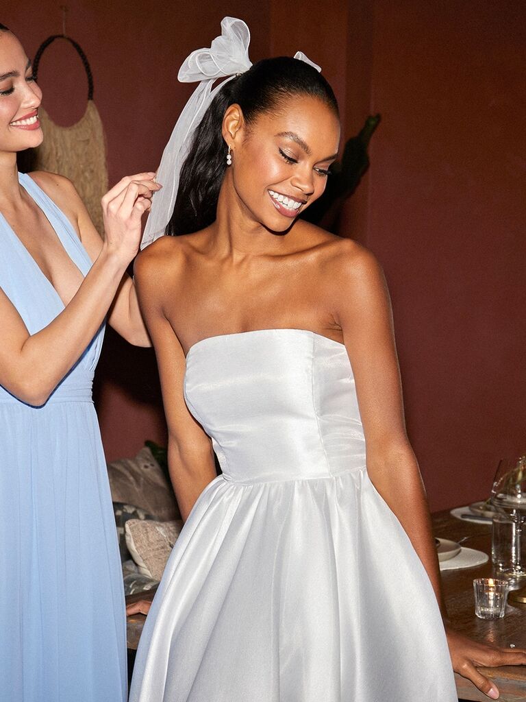 Lulus oversized bow wedding hair clip