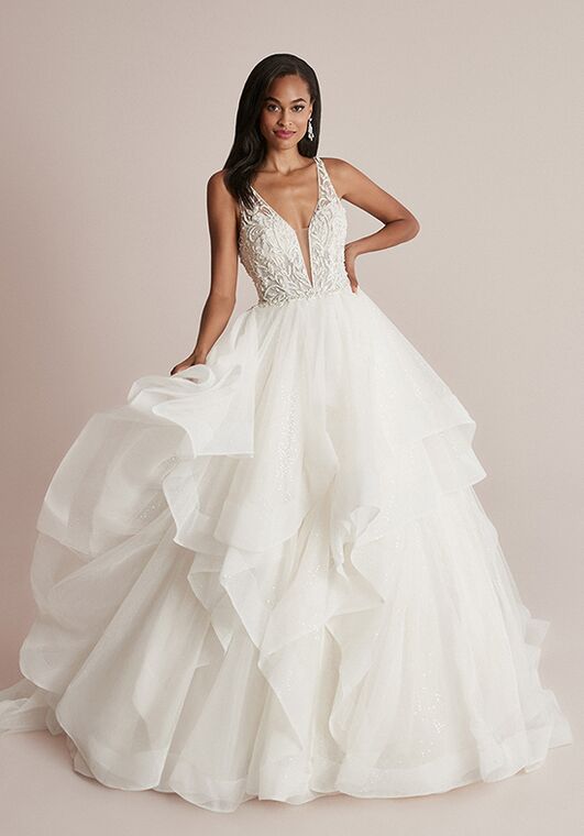 Justin Alexander Carissa Ball Gown Wedding Dress - 2