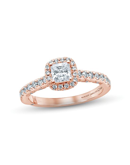 Kay Jewelers Elegant Princess Cut Engagement Ring - 1