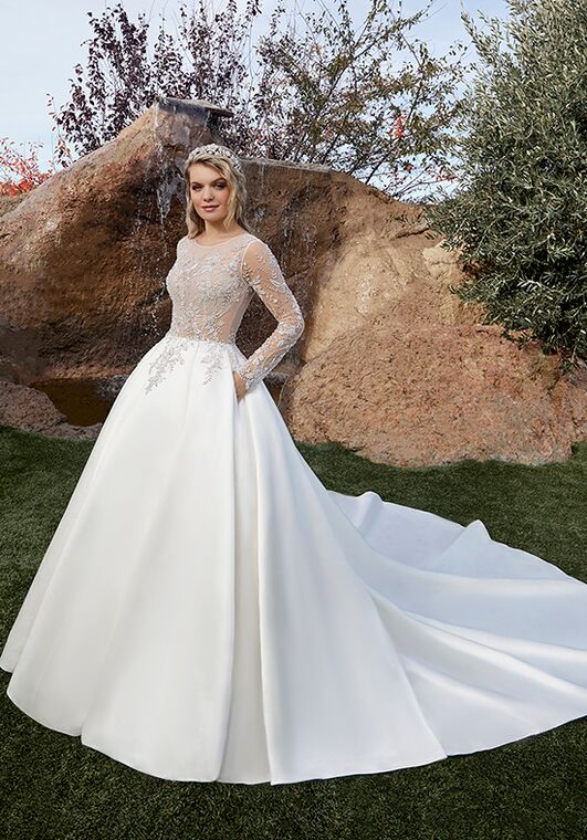 Casablanca Bridal 2436 Talia Ball Gown Wedding Dress - 3