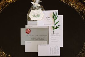 Simple Neutral Wedding Invitations