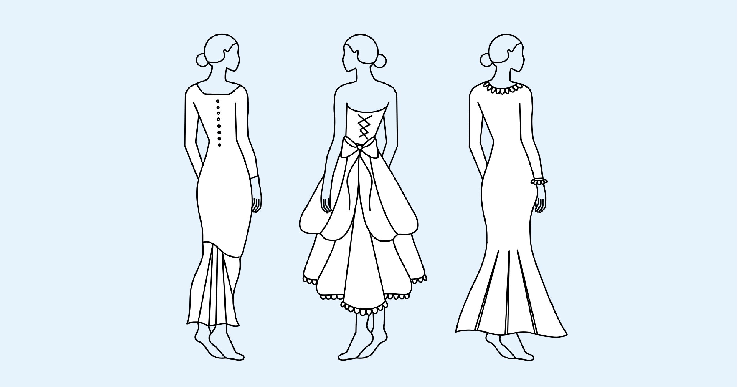 Wedding Dress Bustle Types and & How They Work [VIDEO]