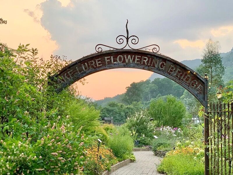 Picture of Lake Lure Flowering Bridge