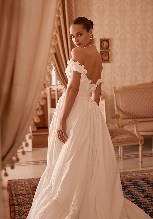Soft flow by Ricca Sposa Atelier Carmen 25-002(3) Ball Gown Wedding Dress - 7