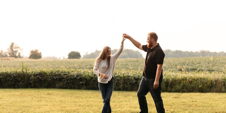 Megan & Ben Home Page Banner