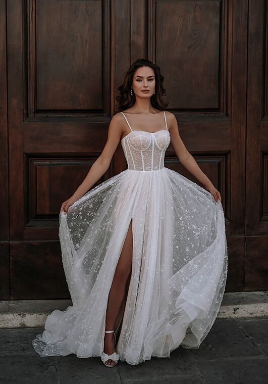 Abella Zuma A-Line Wedding Dress - 3