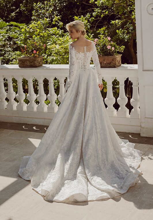 Amalfi Passion collection by Ricca Sposa Emilia 24-010 Ball Gown Wedding Dress - 3