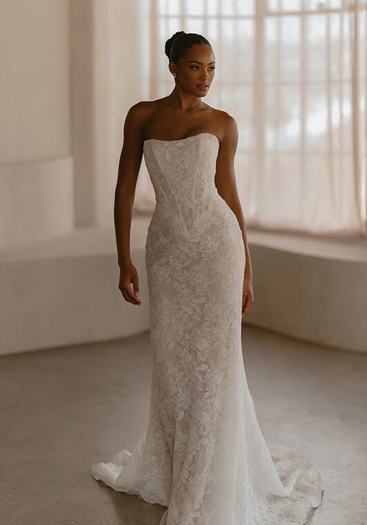 Martina Liana ML1986 Column Wedding Dress - 5