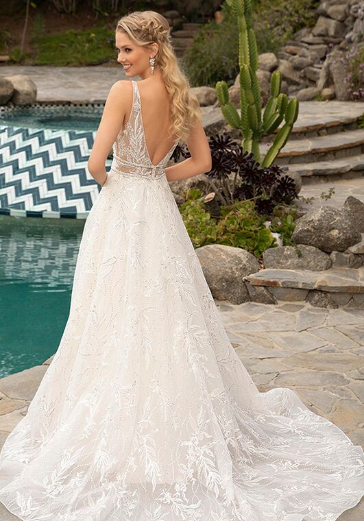 Beloved by Casablanca Bridal BL301 Tenley A-Line Wedding Dress - 2