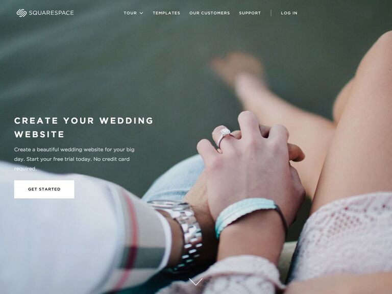 Squarespace Wedding Website templates 