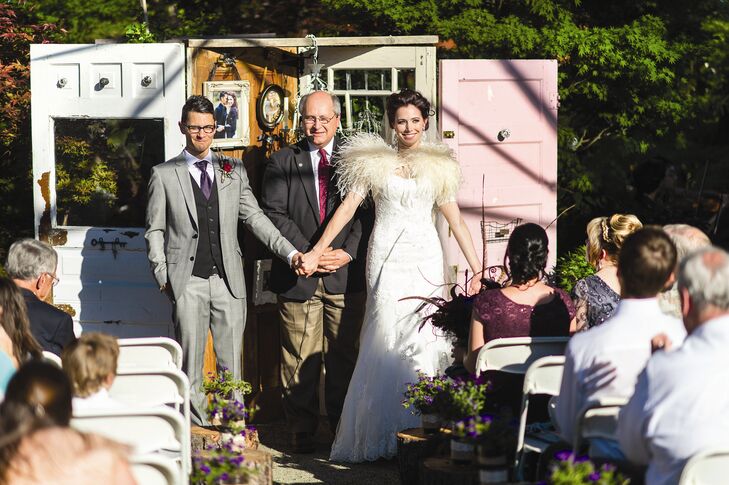 Newlywed Ceremony Shot
