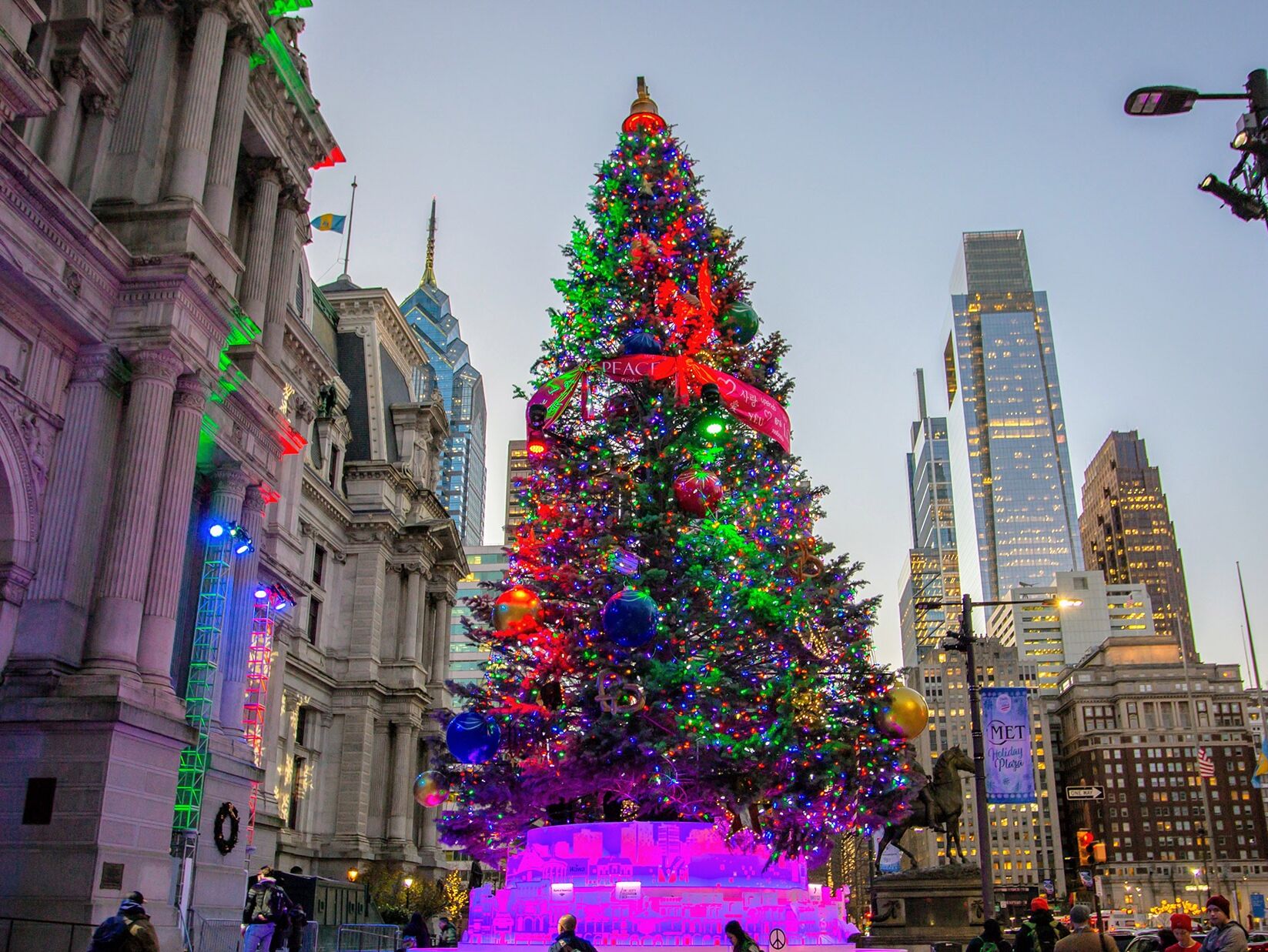 Picture of Christmas Village in Philadelphia