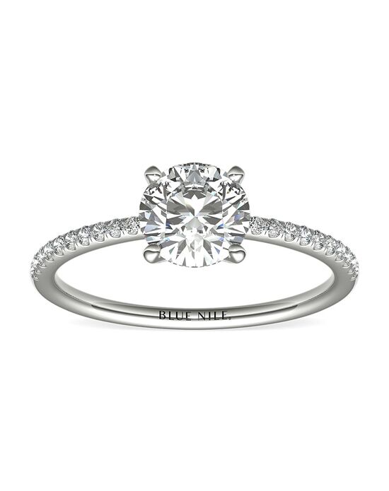 Blue Nile Round Cut Engagement Ring - 1