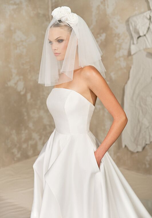 Justin Alexander Signature Lorde A-Line Wedding Dress - 4