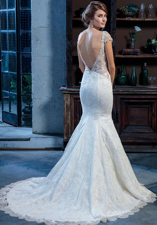 Amaré Couture C130 Estelle Mermaid Wedding Dress - 3