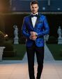 BLACKTIE AMSTERDAM Royal Blue Wedding Tuxedo Blue Tuxedo - thumbnail - 3