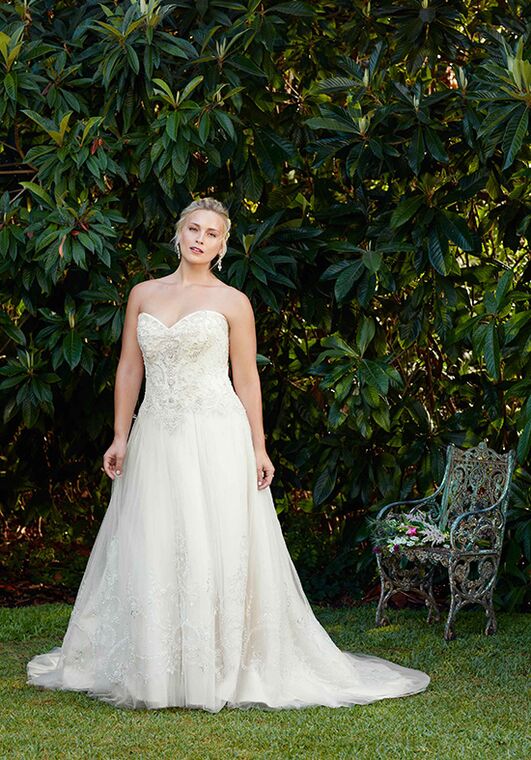 Casablanca Bridal Style 2276 Ambrosia A-Line Wedding Dress - 4