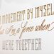 Personalized Quote Sticker at Ceremony Site