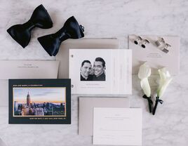 Wedding Invitation Etiquette wedding invitation in day-of details photo