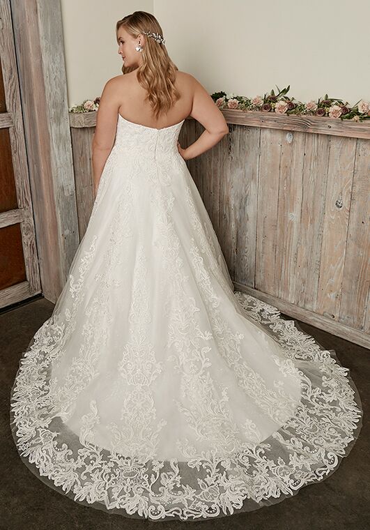 Casablanca Bridal 2418 Caroline A-Line Wedding Dress - 5