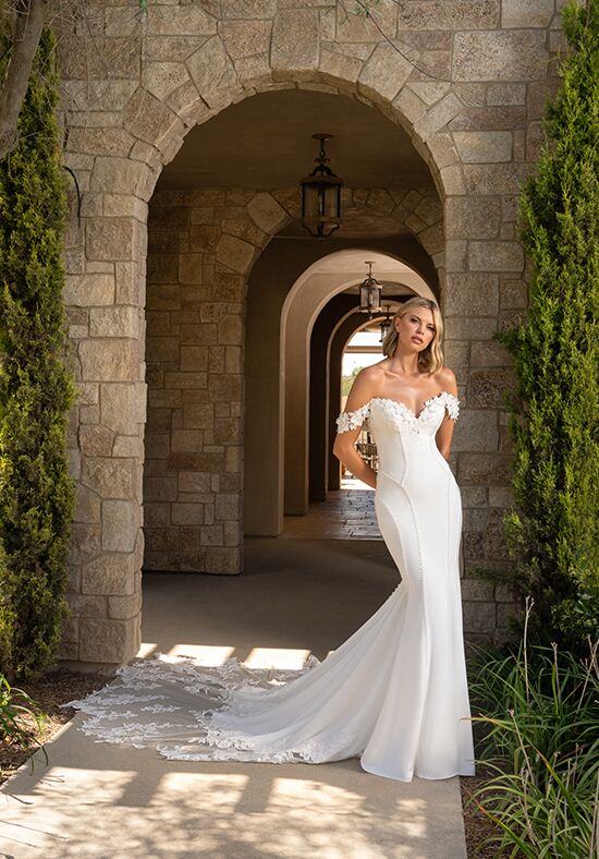 KITTYCHEN TRILLIAN, H2541 Fit-and-Flare Wedding Dress - 1