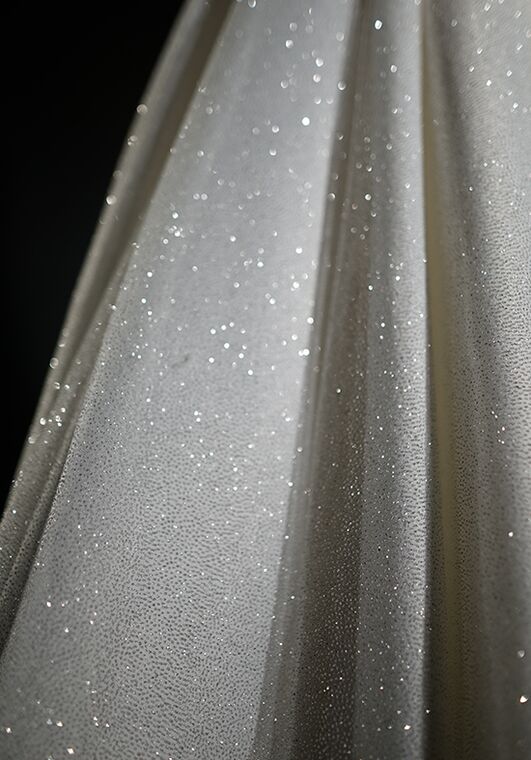 Olivia Bottega Sparkly Midi Wedding Dress Ramona A-Line Wedding Dress - 4