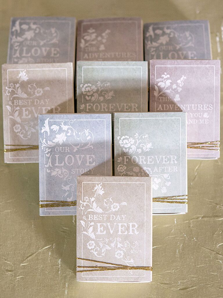 the knot disney wedding favors antique book box kit