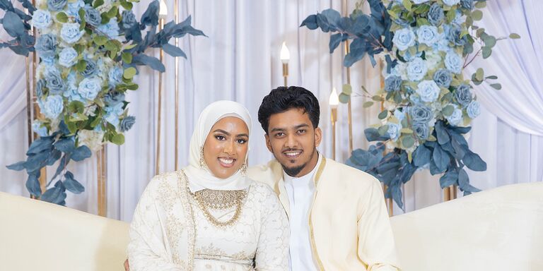 Maryam & Taahir Home Page Banner