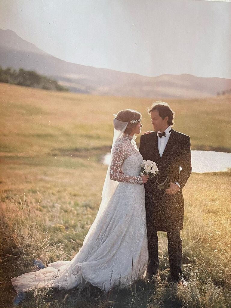Ralph Lauren's daughter-in-law Lauren Bush Lauren's wedding dress