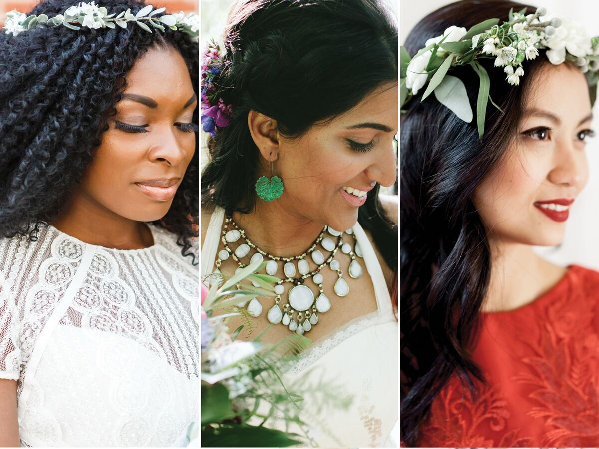 37 Wedding Hairstyles With Flowers That Will Stay Put
